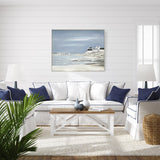Calm Harbour Framed Canvas by Anthony Waller
