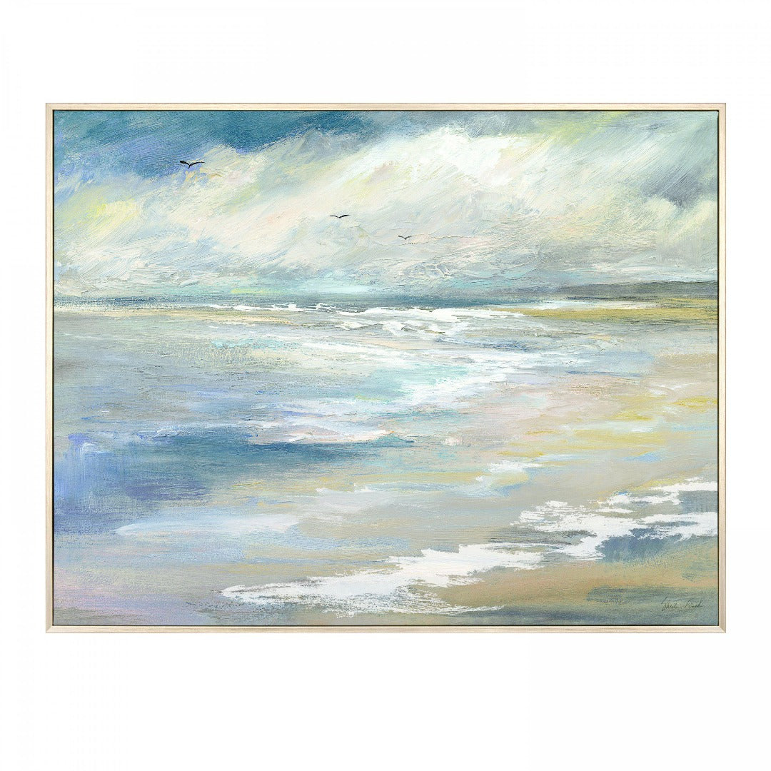 Tranquil Sea Canvas by Sheila Finch