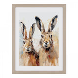 Hattie and Harold Framed Canvas by Joanna Lea