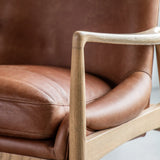 Gallery Carrera Leather Armchair
