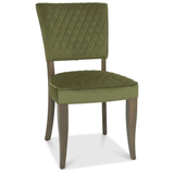 Bentley Designs Athena Fumed Oak 4 Seater Dining Table & 4 Logan Chairs