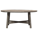 Gallery Kingham Grey Oak Round Coffee Table