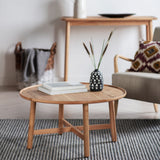 Gallery Kingham Oak Round Coffee Table