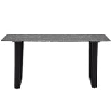 Gallery Davidson 6 Seater Black Dining Table