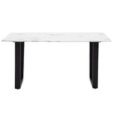 Gallery Davidson 6 Seater White Dining Table