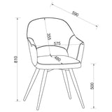 Bentley Designs Sterling Dining Chairs (Pair)