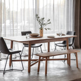 Gallery Kingham Oak 6-8 Seater Extending Dining Table