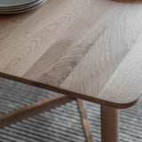 Gallery Kingham Oak 6 Seater Dining Table