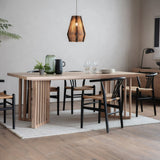 Gallery Okayama Oak 6-8 Seater Dining Table