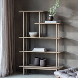 Gallery Kingham Grey Oak Open Display Unit