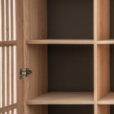 Gallery Okayama Oak 2 Door Cocktail Cabinet