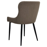 Bentley Designs Rubens Boucle Fabric Dining Chairs (Pair)