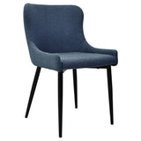 Bentley Designs Rubens Boucle Fabric Dining Chairs (Pair)