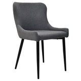 Bentley Designs Rubens Boucle Fabric Dining Chairs (Pair)