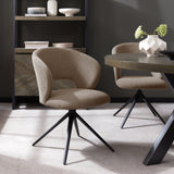 Bentley Designs Stella 360° Self Returning Swivel Dining Chair