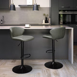 Bentley Designs Rosso Gas Lift Swivel Bar Stool (Single)