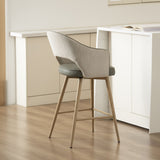 Bentley Designs Hanson Return Swivel Bar Stool (Single)