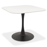 Bentley Designs Carter Square Bistro Table with Black Base