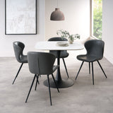 Bentley Designs Carter Square Bistro Table with Black Base