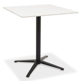 Bentley Designs Baxter Square Bistro Table with Black Base