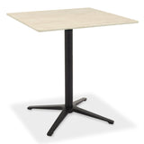 Bentley Designs Baxter Square Bistro Table with Black Base