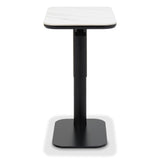 Bentley Designs Riley White Sintered Stone Adjustable Sofa Table