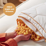 The Fine Bedding Company Adjustable HoneyFoam ™ Pillow