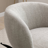 Kyoto Tulip Swivel Accent Chair