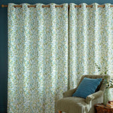 Laura Ashley Brayton Leaves Ready Made Curtains