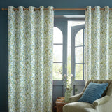 Laura Ashley Brayton Leaves Ready Made Curtains