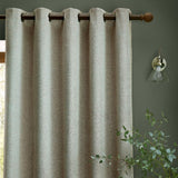 Laura Ashley Milbourne Herringbone Ready Made Curtains