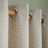 Laura Ashley Milbourne Herringbone Ready Made Curtains