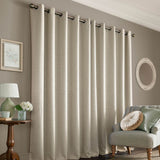 Laura Ashley Stephanie Eyelet Ready Made Curtains