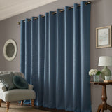 Laura Ashley Stephanie Eyelet Ready Made Curtains
