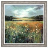 Meadow Muse Framed Canvas