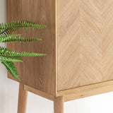 Gallery Milano 2 Door Cocktail Cabinet
