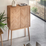 Gallery Milano 2 Door Cocktail Cabinet