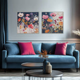 Modern Melody Framed Canvas by Faye Reynolds-Lydon