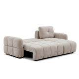 Kyoto Morgan Quilted Corner Sofa Bed