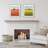 Evening Glow Framed Art by Sabrina Roscino