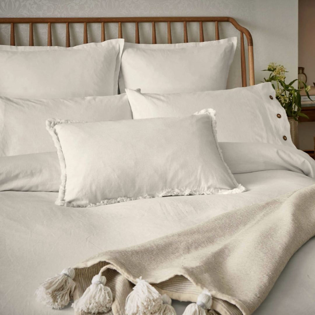William Morris Pure Linen Cotton Standard Pillowcase