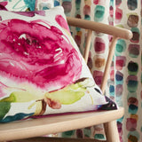 Bluebellgray Rose Fuchsia Cushion