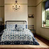 Morris & Co V&A Scrolling Carnation Duvet Set