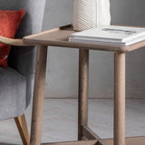 Gallery Kingham Grey Oak Side Table
