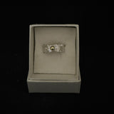 Malcolm Appleby Stars Ring with 18ct Gold Bead - Size L.5