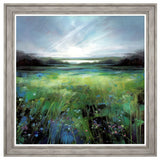 Time Stands Still Framed Canvas
