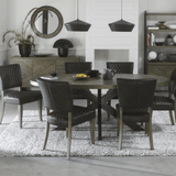 Bentley Designs Logan Fumed Oak Dining Chairs (Pair)