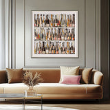 Wines Of The World Framed Art by Faye Reynolds-Lydon