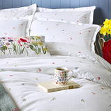 Bluebellgray Daisy Embroidery Duvet Set