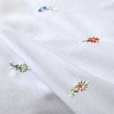 Bluebellgray Daisy Embroidery Duvet Set